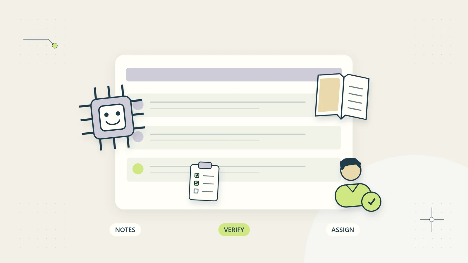 AI meeting notes are checked against context before action items receive real owners.
