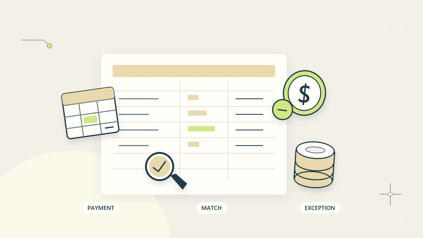 Payment records are compared with transaction evidence while mismatches remain visible.